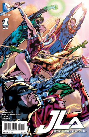 Justice League Of America Vol 4 #1 Cover A Regular Bryan Hitch Cover Recommended Back Issues