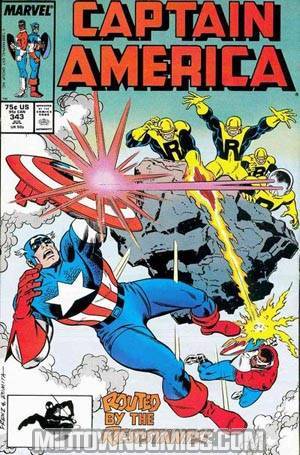 Captain America Vol 1 #343