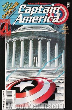 Captain America Vol 1 #444 Cover A With Card