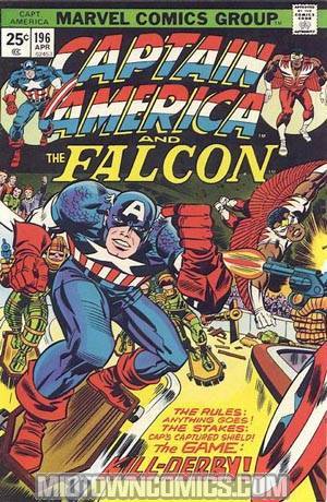 Captain America Vol 1 #196 Cover A Regular 25-Cent Edition