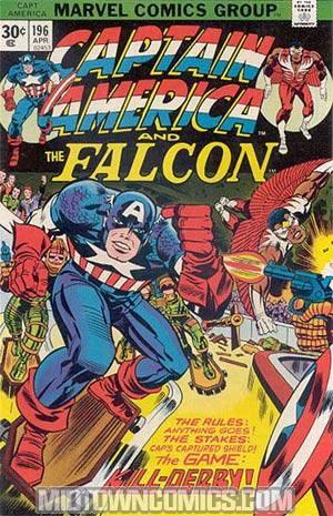 Captain America Vol 1 #196 Cover B 30-Cent Variant Edition