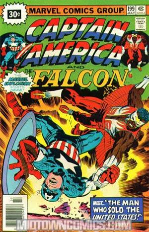 Captain America Vol 1 #199 Cover B 30-Cent Variant Edition