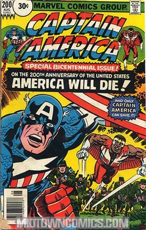 Captain America Vol 1 #200 Cover B 30-Cent Variant Edition
