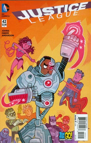 Justice League Vol 2 #42 Cover B Variant Dan Hipp Teen Titans Go Cover RECOMMENDED_FOR_YOU