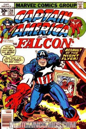 Captain America Vol 1 #214 Cover A Regular 30-Cent Edition