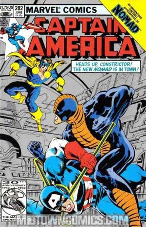 Captain America Vol 1 #282 Cover B 2nd Ptg