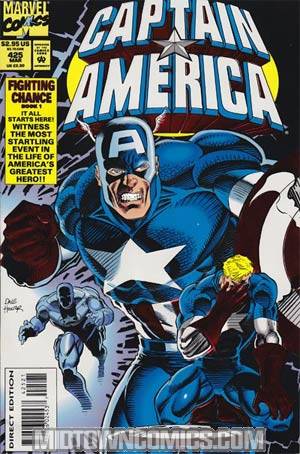 Captain America Vol 1 #425 Cover A Foil Embossed Cover