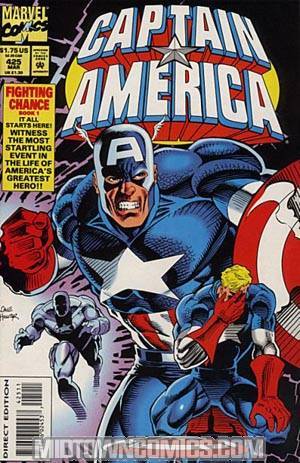 Captain America Vol 1 #425 Cover B Newsstand Edition