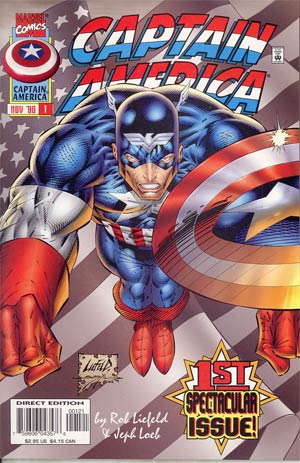 Captain America Vol 2 #1 Cover B
