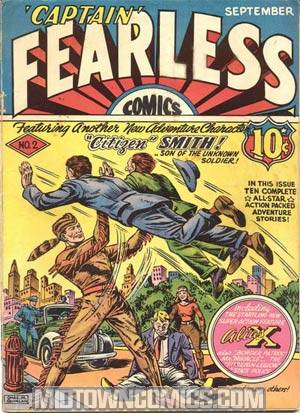 Captain Fearless Comics #2