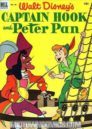 Four Color #446 - Captain Hook & Peter Pan