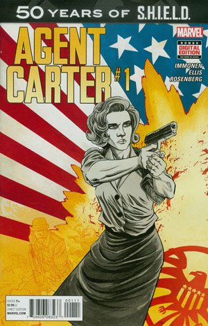 Agent Carter S.H.I.E.L.D. 50th Anniversary #1 Cover A Regular Declan Shalvey Cover RECOMMENDED_FOR_YOU