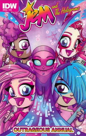 Jem And The Holograms Outrageous Annual #1 Cover A Regular Agnes Garbowska Cover Recommended Back Issues