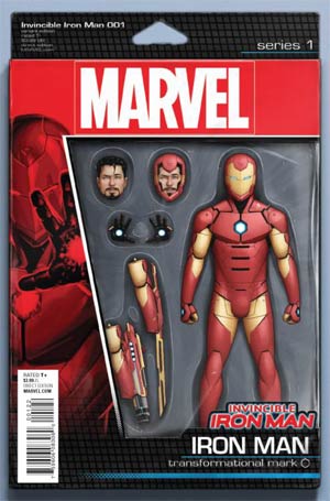 Invincible Iron Man Vol 2 #1 Cover D Variant John Tyler Christopher Action Figure Cover RECOMMENDED_FOR_YOU