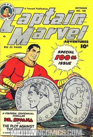 Captain Marvel Adventures #100