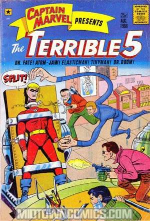 Captain Marvel Presents The Terrible Five #1