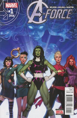 A-Force Vol 2 #1 Cover A Regular Jorge Molina Cover RECOMMENDED_FOR_YOU