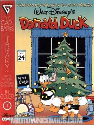 Carl Barks Library Of Walt Disneys Donald Duck Christmas Stories In Color 