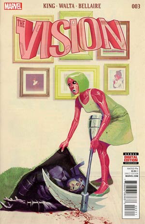 Vision Vol 2 #3 Cover A Regular Mike Del Mundo Cover RECOMMENDED_FOR_YOU