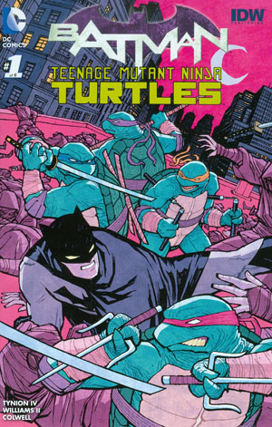 Batman Teenage Mutant Ninja Turtles #1 Cover B Midtown Exclusive Cliff Chiang Color Variant Cover RECOMMENDED_FOR_YOU