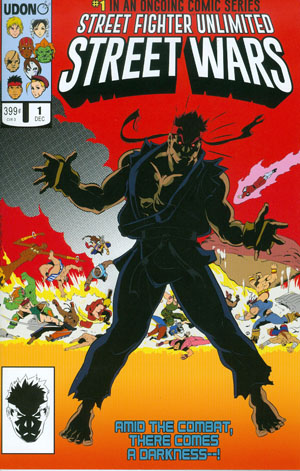 Street Fighter Unlimited #1 Cover D Incentive Long Vo Homage