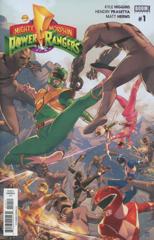 Mighty Morphin Power Rangers (BOOM Studios) #1 Cover A Regular Jamal Campbell Cover Recommended Back Issues