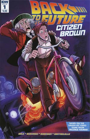 Back To The Future Citizen Brown #1 Cover A Regular Alan Robinson Cover RECOMMENDED_FOR_YOU