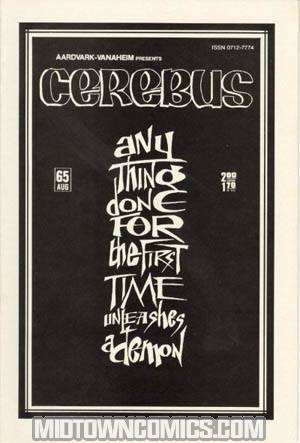 Cerebus The Aardvark #65