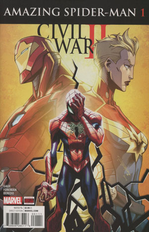 Civil War II Amazing Spider-Man #1 Cover A Regular Khary Randolph Cover RECOMMENDED_FOR_YOU