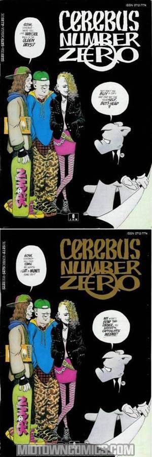 Cerebus The Aardvark #0 Gold