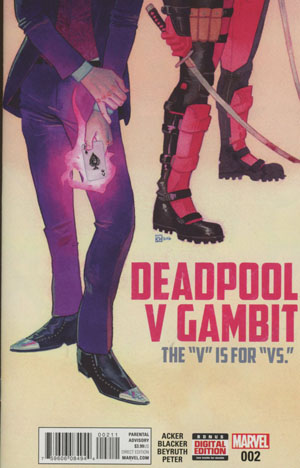 Deadpool v Gambit #2 Cover A Regular Kevin P Wada Cover RECOMMENDED_FOR_YOU