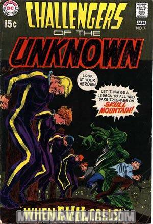 Challengers Of The Unknown #71