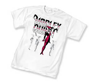 Animated Batman Harley Quinn T-Shirt Medium