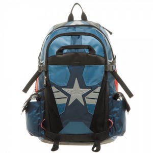 Captain America Civil War Captain America Laptop Backpack