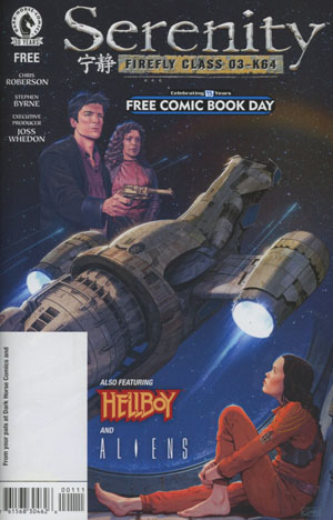 Dark Horse Serenity Hellboy Aliens FCBD 2016 Recommended Back Issues