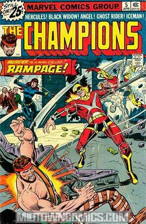 Champions (Marvel) #5 Cover A Regular 25 Cent Edition