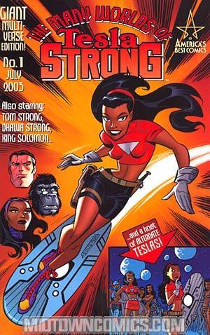 Many Worlds Of Tesla Strong #1 Bruce Timm Cover