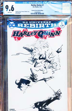 Harley Quinn Vol 3 #1 Cover G DF Exclusive Top Secret Variant 