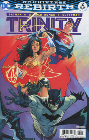 Trinity Vol 2 #2 Cover A Regular Francis Manapul Cover Recommended Back Issues