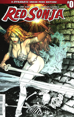 Red Sonja Vol 7 #0 Cover B Incentive Brandon Peterson Sneak Peek Variant Cover Recommended Back Issues