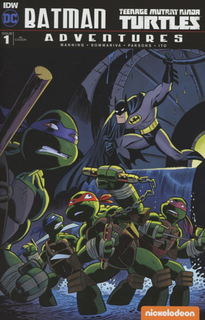 Batman Teenage Mutant Ninja Turtles Adventures #1 Cover E Incentive Hilary Barta Variant Cover RECOMMENDED_FOR_YOU