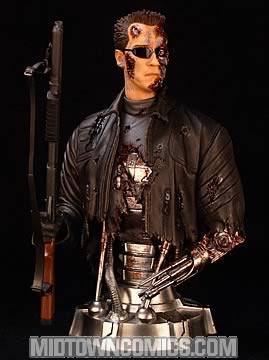 Terminator 3 T-850 Battle Damaged Mini Bust