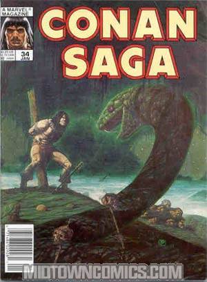 Conan Saga Magazine #34