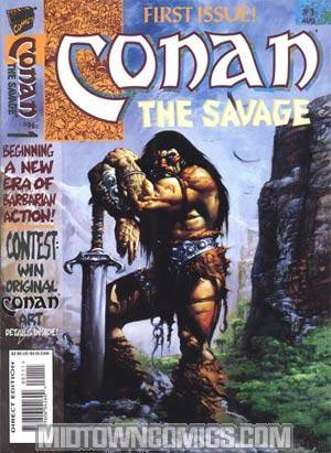 Conan The Savage Magazine #1