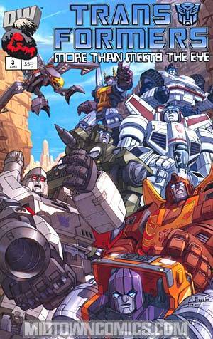 Transformers More Than Meets The Eye Official Guide #3