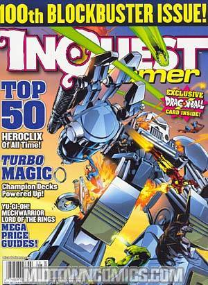 Inquest Gamer #100 Heroclix Mech Warrior Cvr