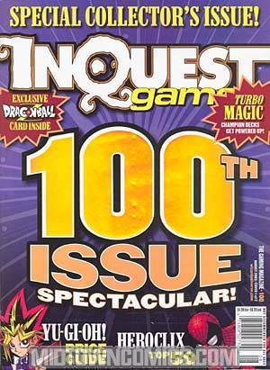 Inquest Gamer #100 Yu-Gi-Oh Cvr
