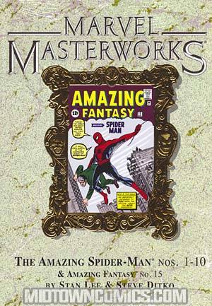 Marvel Masterworks Amazing Spider-Man Vol 1 HC Var Dust Jacket