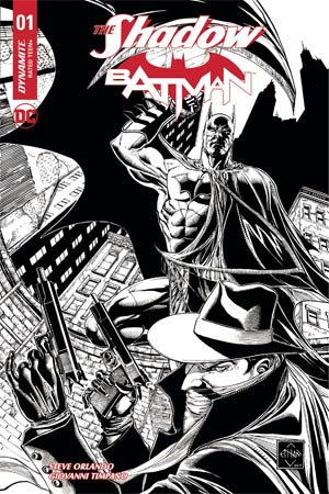 Shadow Batman #1 Cover N Incentive Ethan Van Sciver Black & White Cover RECOMMENDED_FOR_YOU