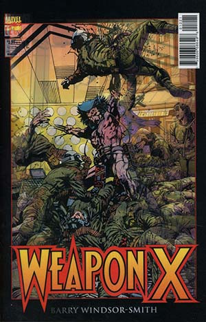 Weapon X Vol 3 #12 Cover B Variant Marc Laming Lenticular Homage Cover (Marvel Legacy Tie-In) RECOMMENDED_FOR_YOU